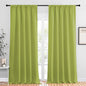 NICETOWN Blackout Curtains for Living Curtains, Fresh Green, 2 Panels, 52 by 95 by NICETOWN