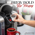 InfuSio Coffee Pods Variety Pack – 96 Count, 12 Sophisticated Medium & Dark Roast Blends, Crafted Blends Collection – Premium Single-Serve Coffee, Compatible with Keurig K-Cup 2.0 Brewers