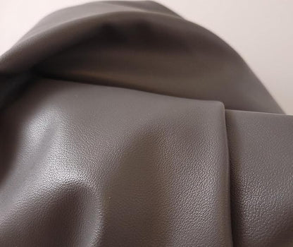 NAT Leathers | Gray Soft Faux Vegan Leather PU | 4 Yards Cut by The Yard | - Image 6