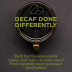Peet's Coffee, Dark Roast Decaf Keurig K-Cup Pods - Decaf House Blend 88 Count (4 Boxes of 22 K-Cup Pods)