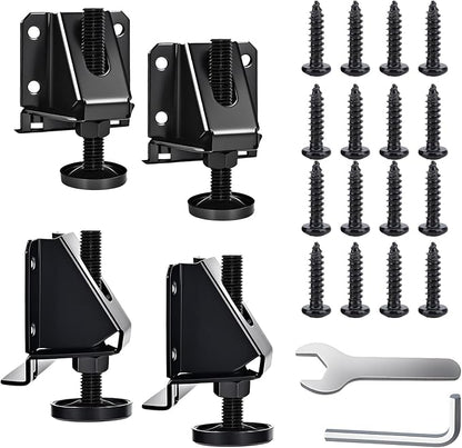 Heavy Duty Leveling Feet, 4 Pack Adjustable Furniture Levelers by Celuisiva