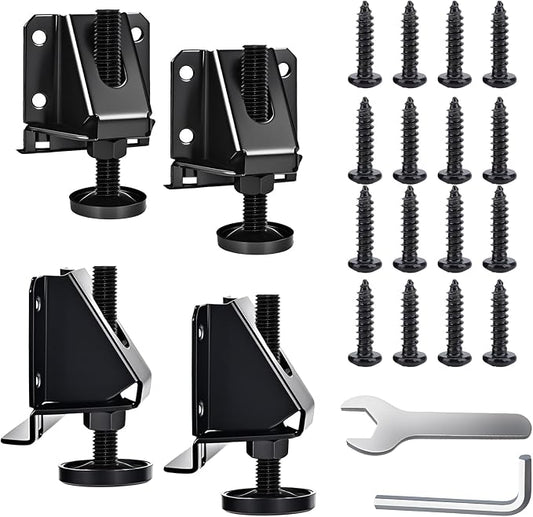 Heavy Duty Leveling Feet, 4 Pack Adjustable Furniture Levelers by Celuisiva