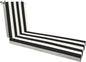 Honeycomb Outdoor Chaise Lounge Cushion by Honeycomb