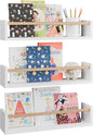 Fixwal Nursery Bookshelves, 16.5 Inch Floating Shelves by Fixwal