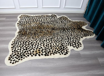 Huichenxing2021FURSTORE Leopard Rug Cheetah Print Rugs - Image 7