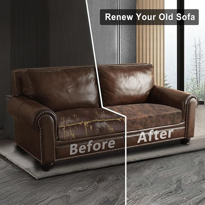 ANARACHON Leather Look Couch Cushion Covers Sofa Seat Slipcovers Sets Couches - Image 7