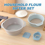 Multifunctional Flour Sifter for Baking, Egg Separator, Mixing Bowl & Scraper, 4-in-1 Baking Tool Set for Pastry & Cupcakes, Send Goods from Local Warehouse