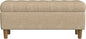 Homepop Home Decor | Tufted Ainsley Button Storage Ottoman Bench by HomePop