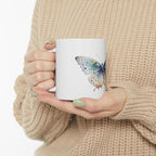 11 OZ Novelty Coffee Mugs - Christmas Gift (Butterfly Theme)