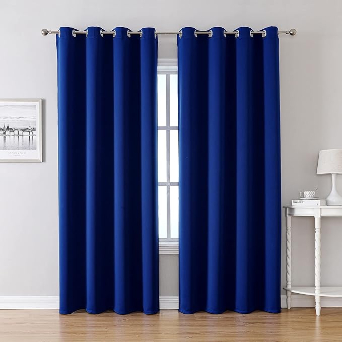 ChrisDowa Blackout Curtains for Bedroom and Living Room 120 Inches Long | 2 by ChrisDowa