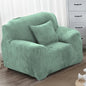 vctops 1-Piece Velvet Plush Stretch Chair Sofa Slipcover Soft Fuzzy Fluffy by vctops