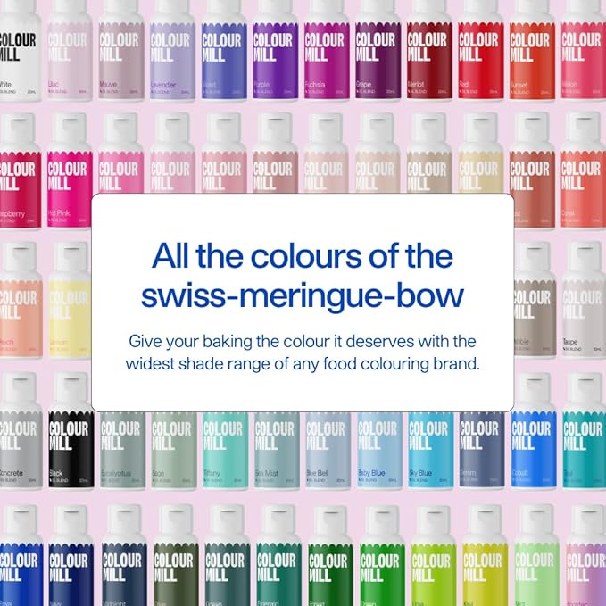 Colour Mill Oil-Based Food Coloring, 20 Milliliters Lavender