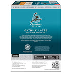 Caribou Coffee Caramel Comfort Oatmilk Latte, One Step Latte Single Serve Keurig K-Cup Pods, 20-Count Box