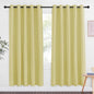 NICETOWN Paler Yellow Blackout Curtains by NICETOWN