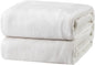 Bedsure GentleSoft Fleece Blankets Queen Size White by Unknown