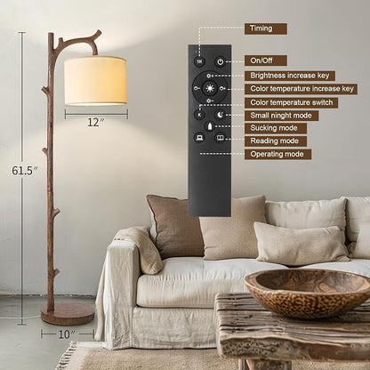 OYEARS Retro Farmhouse Floor Lamp - Image 6