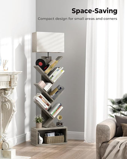 Evermagin 6 Tier Tree Bookshelf - Image 6