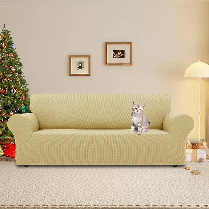 LURKA Stretch Sofa Slipcovers 1 Piece Couch Covers - Image 2