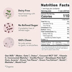 Pop & Bottle, Classic and Matcha Oat Milk Lattes - Reishi and Maitake Mushrooms, Green Tea, Cold Brew, Coffee Berry, MCT Oil, Organic, Dairy & Gluten Free, Vegan - 8 Fl Oz, (Pack of 12), 6 Each