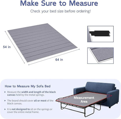 BlissBoard Sleeper Sofa Support Board, Pull Out Couch Cushion Support, 10mm - Image 2