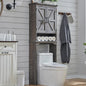 ACCOHOHO Over The Toilet Storage Cabinet, Farmhouse Bathroom Cabinet by ACCOHOHO