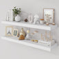 Acovy 36 Inch Floating Shelves, 9.3" Deep Floating Shelf Wall Mounted, Rustic by Acovy