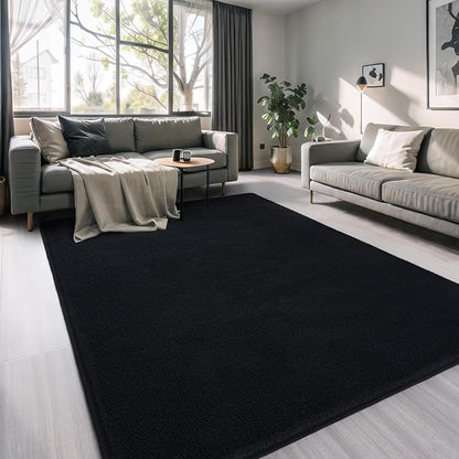 4x6 Area Rugs for Living Room Non Slip Dorm Bedroom Rug, Minimalist Washable - Image 9