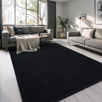 5x7 Area Rugs for Living Room Non Slip Dorm Bedroom Rug, Minimalist Washable - Image 7