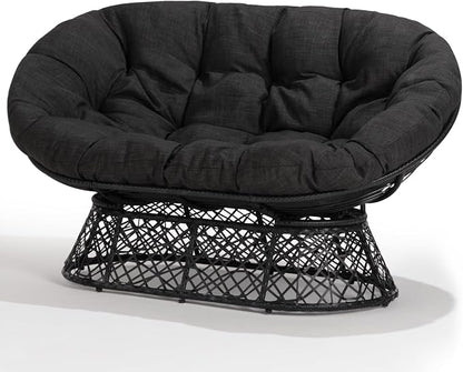Bme Double Papasan Chair, 600lbs Capacity, Ergonomic Design, Soft Thick Fabric by Bme