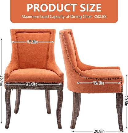 Modern Dining Chairs Set of 4, High Back Dining Chairs Side Chairs - Image 3