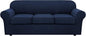 H.VERSAILTEX 4 Piece Stretch Sofa Covers by HVERSAILTEX