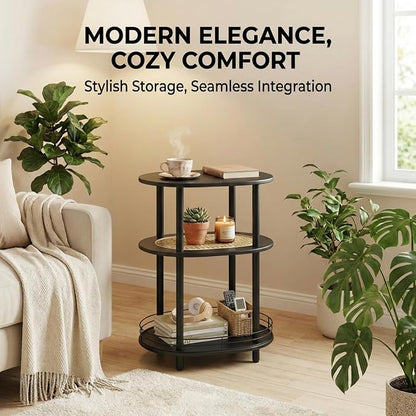 Small Rattan Side/Accent Table - Image 3