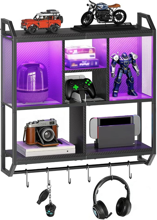 HOOBRO Gaming Floating Shelves by HOOBRO