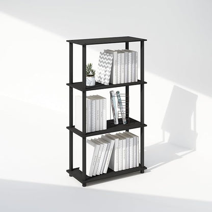 Furinno Turn-N-Tube Book Shelf, 4-Tier Bookshelf, Bookcase by Furinno-FitsYourSpaceFitsYourBudget