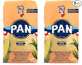 P.A.N. Yellow Corn Meal – Pre-cooked Gluten Free and Kosher Flour for Arepas (2.2 lb/Pack of 2)