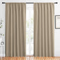 NICETOWN 2 Panels Blackout Curtains, Rod Pocket Thermal Insulated Drapes 84 by NICETOWN