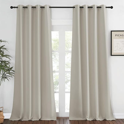 NICETOWN Blackout Natural Curtain by NICETOWN