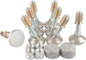 HUAYY Furniture Levelers Swivel Feet, Angle Height Adjustable, Heavy Duty by HUAYY