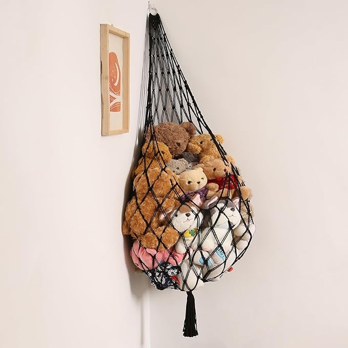 Novel Amdermi Stuffed Animal Hammock Corner Hanging Net by Amdermi