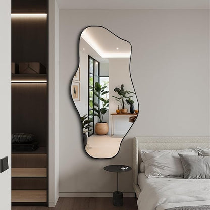 Irregular Wall Mirror, Modern Organic Mirrors by DAOYIJIAJUAestheticMirror