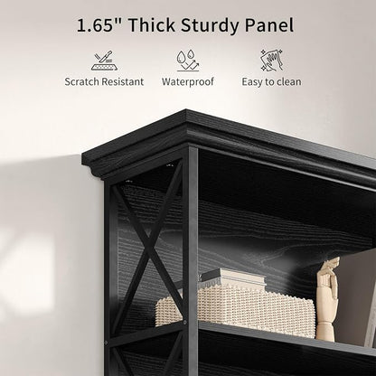 GOLDDAY 5-Tier Tall Bookcase - Image 7