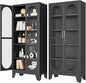 PAOFIN 71" H Locking Display Cabinet by PAOFIN