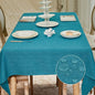 BALCONY & FALCON Rectangle Tablecloth Washable Wrinkle Resistant and Water by BALCONYFALCON