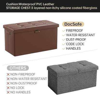 DocSafe Storage Ottoman Bench - Image 8