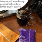 Sarasota Coffee Ground Packets | Gourmet Flavored Medium Roast Bulk Coffee Packs | Jamaican Me Crazy | Low Acid Mold Free Singles Individual Pouches for 12 Cup Coffee Maker | 2 Ounce Bags, 36 Count