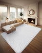 Ophanie 8x10 White Area Rugs for Living Room, Large Shag Bedroom Carpet by Ophanie