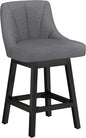 YaFiti Swivel Bar Stool 1 Pcs, 26 Inch Counter Height Bar Stools by YaFiti