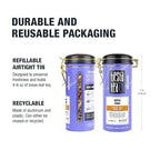 Tiesta Tea - Apple Cider, Loose Leaf, Caramel Apple Herbal Tea, Blend, Non-Caffeinated, Makes Hot or Iced Up to 40-50 Cups, 4oz Refillable Tin