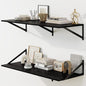 Fun Memories Floating Shelves for Wall, 12 Inch Deep Floating Shelves Set of 2 by FunMemories