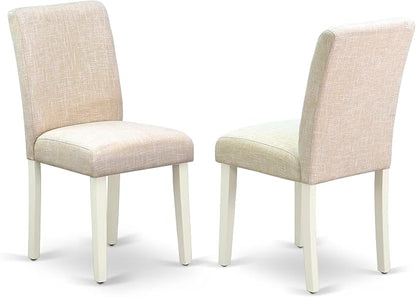East West Furniture ABP2T02 Abbott Parson Dining Room Chairs - Image 4
